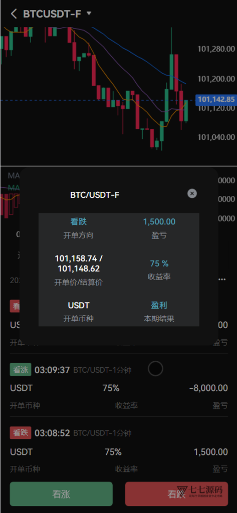 链融交易所系统 – 全仓逐仓合约+现货+期权+盲盒+生息理财 多语言Web3源码插图2