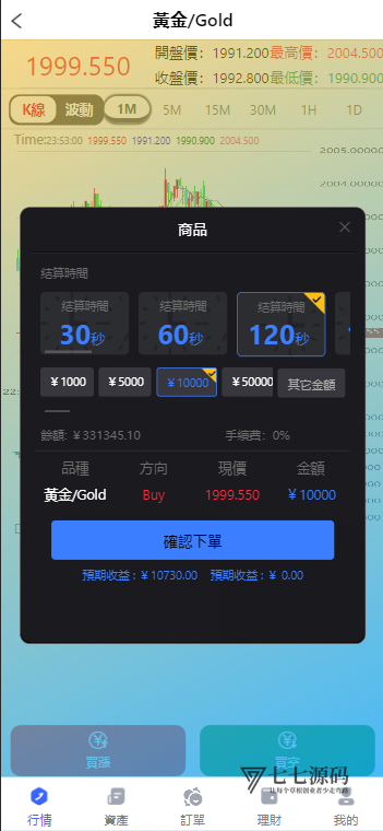 多语言金属外汇微交易系统源码|完整投资理财平台+智能交易控制插图5 多语言金属外汇微交易系统源码|完整投资理财平台+智能交易控制插图5