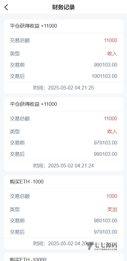 FastAdmin外汇微盘交易系统源码/USDT自动充提+多语言切换+代理分润/含K线修复与PHP7.4搭建教程插图6 FastAdmin外汇微盘交易系统源码/USDT自动充提+多语言切换+代理分润/含K线修复与PHP7.4搭建教程插图6