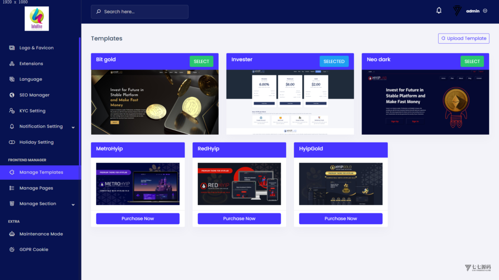 PurpleMineHome智能AI理财机器人:全套源码+详细搭建教程插图13 PurpleMineHome智能AI理财机器人:全套源码+详细搭建教程插图13