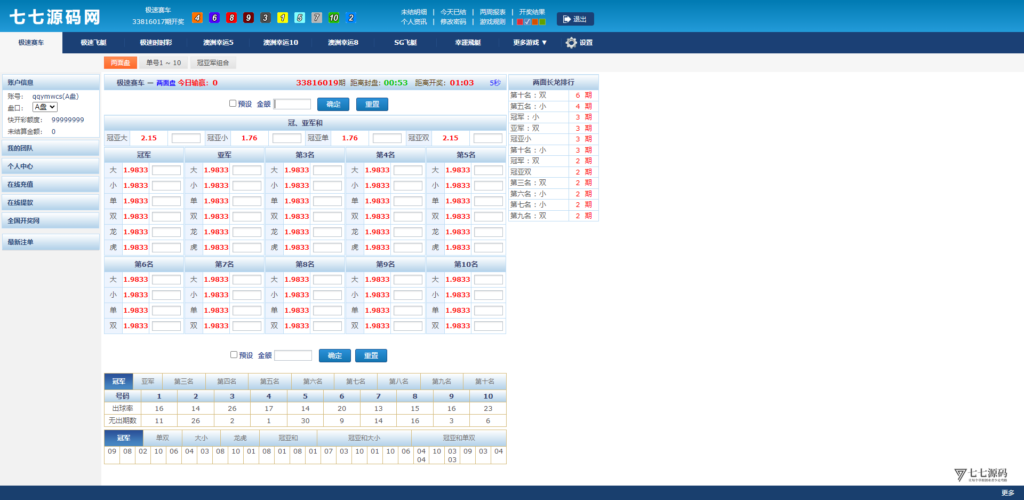 SG双赢系统源码AB盘切换/返水采集/多级代理全模块支持/带注册充值插图78