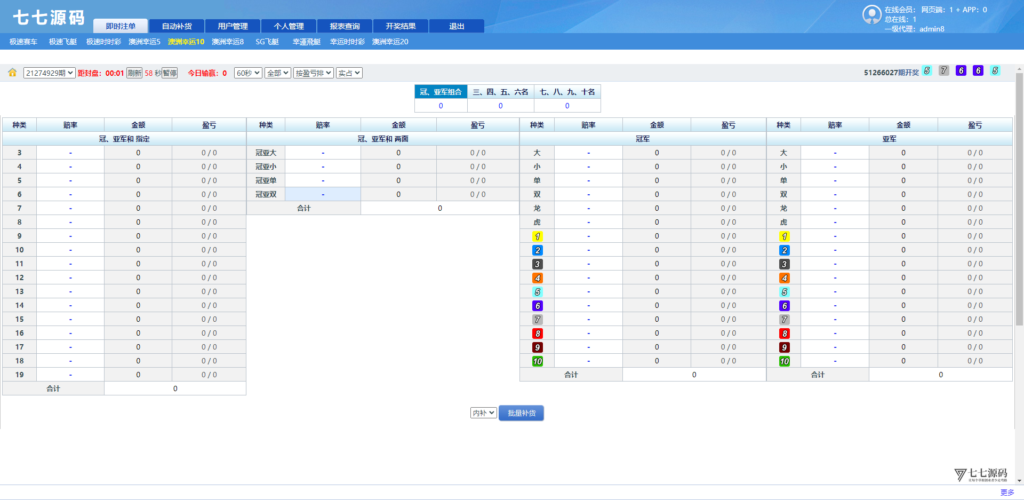 SG双赢系统源码AB盘切换/返水采集/多级代理全模块支持/带注册充值插图110