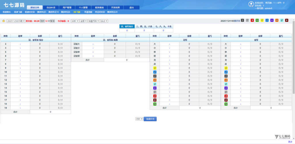 SG双赢系统源码AB盘切换/返水采集/多级代理全模块支持/带注册充值插图112