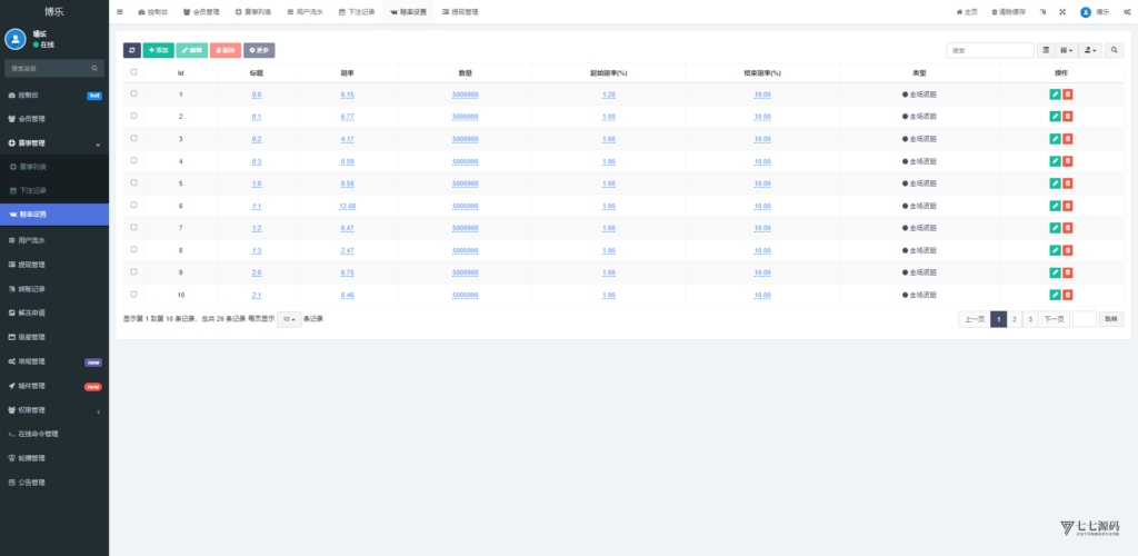 体育赛事源码/前端uniapp后端PHP/自动采集/自动开奖插图30