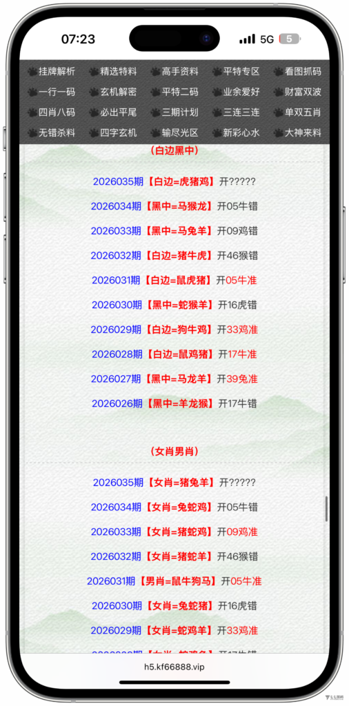 六合资料网白虎版源码 带两个私彩 后台可控制 两个私彩独立资料插图56