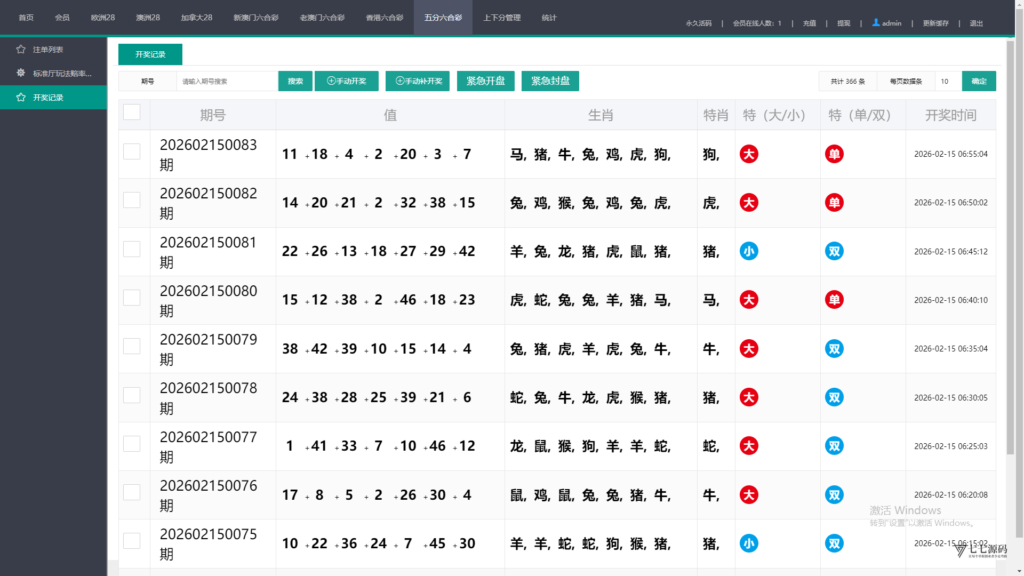 加拿大28游戏竞猜系统源码:支持后台预设开奖结果的时时彩系统插图76 加拿大28游戏竞猜系统源码:支持后台预设开奖结果的时时彩系统插图76